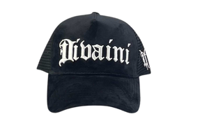 Black Velvet Trucker Hat