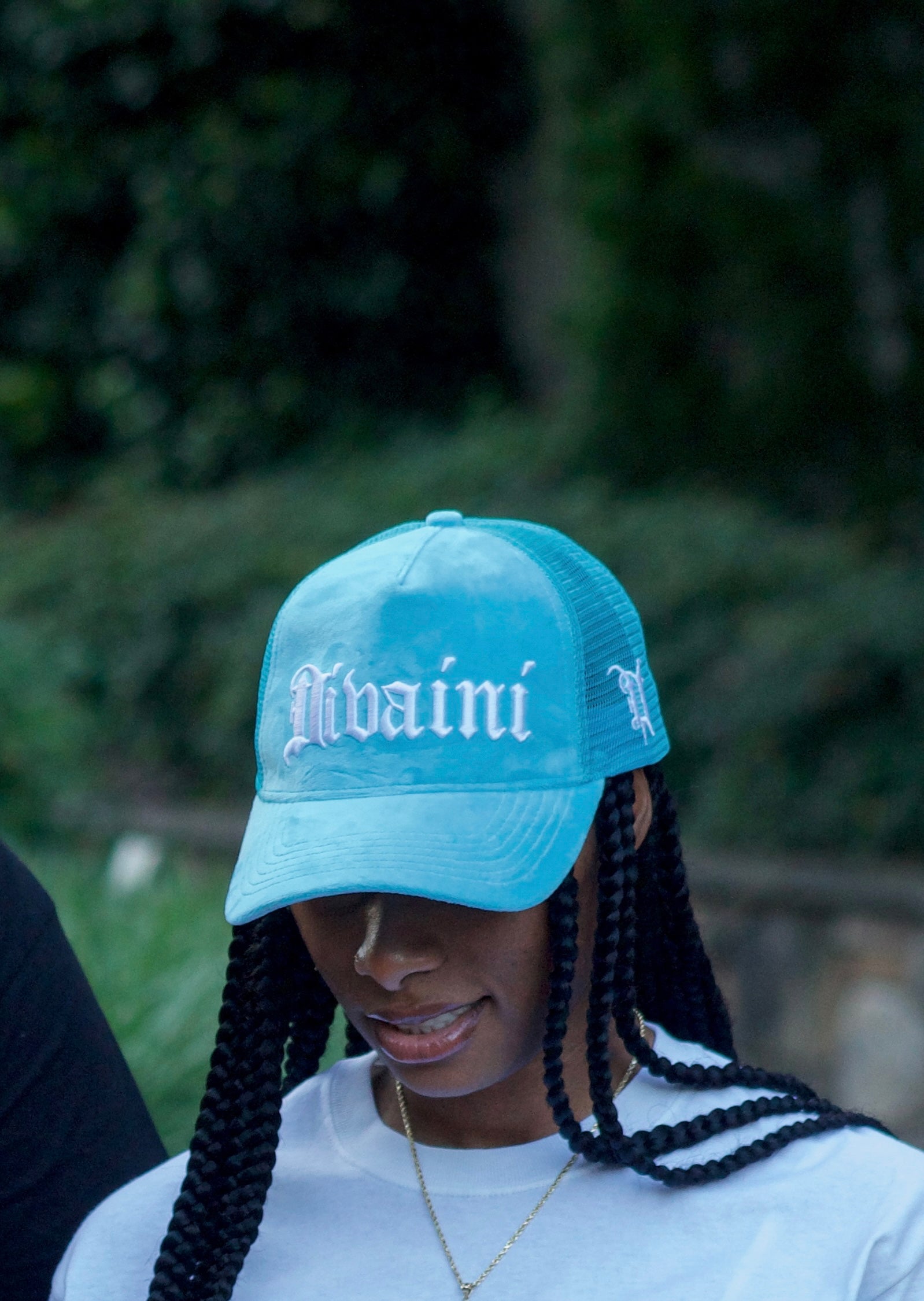 UNC Velvet Trucker Hat