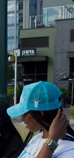 Load image into Gallery viewer, UNC Velvet Trucker Hat
