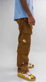 Load image into Gallery viewer, Brown Cargo Pants
