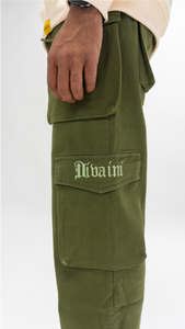 Olive Green Cargo Pants